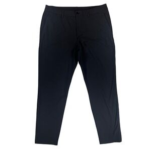 Lululemon ABC Classic Pants Mens 36x30 Black Stretch Golf Casual